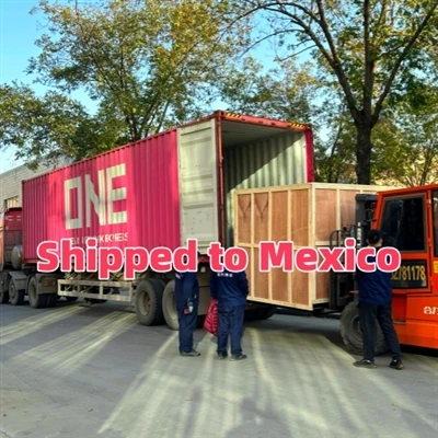 Rundsavsmaskiner sendes til Mexico